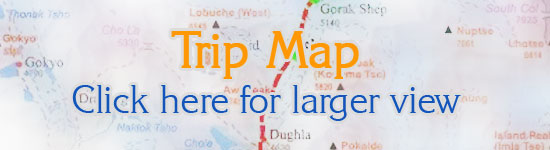 Kalapattar Trekking 2024 Map