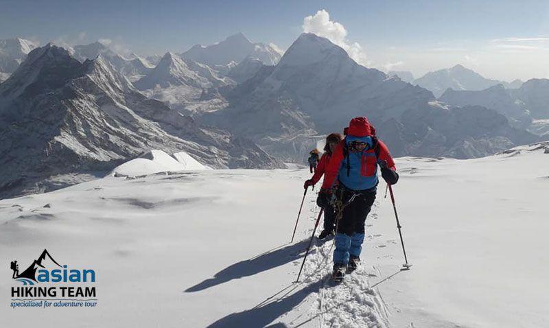 The Highest Trekking Peak in Nepal