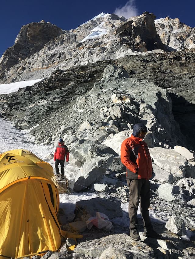 Day 3 - Climb from Camp I to Camp II (5,700m / 18,696ft) – 3 to 4 hours – Overnight at Tented Camp (B/L/D).