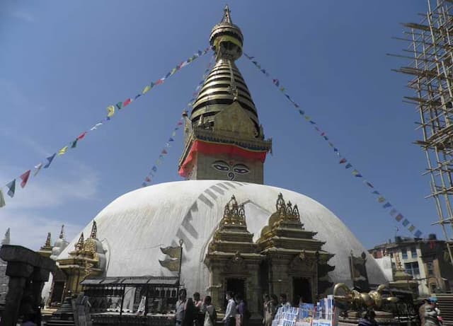 Day 1 - Sightseeing in Swambhunath stupa and Patan.