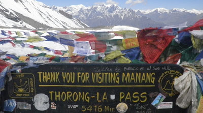 Annapurna Circuit Thorong La pass trek 7 days