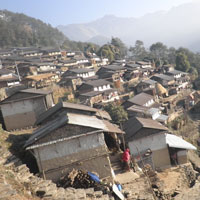 Picturesque and cultural Sikles village