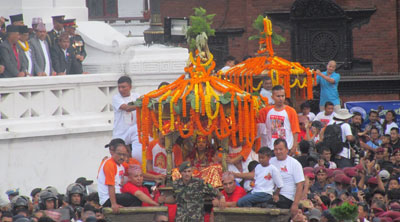 Procession of chariots marks Indra Jatra festivities